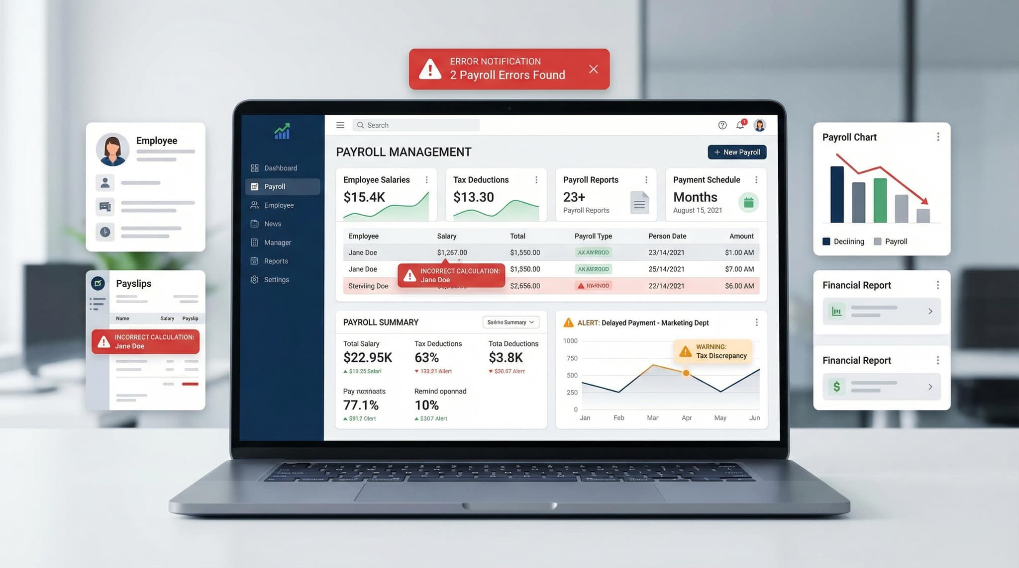 How Payroll Errors Can Impact Business Stability?